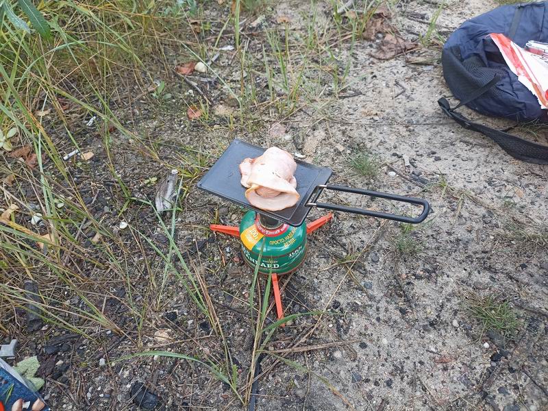 Микросковорода на миниплитке