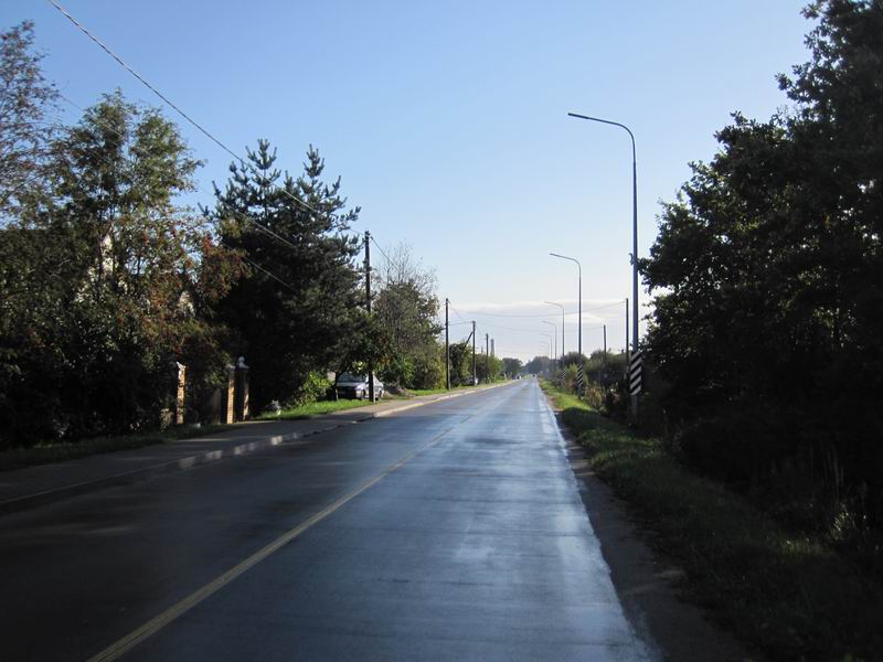 Улица Луговая в Зеленоградске