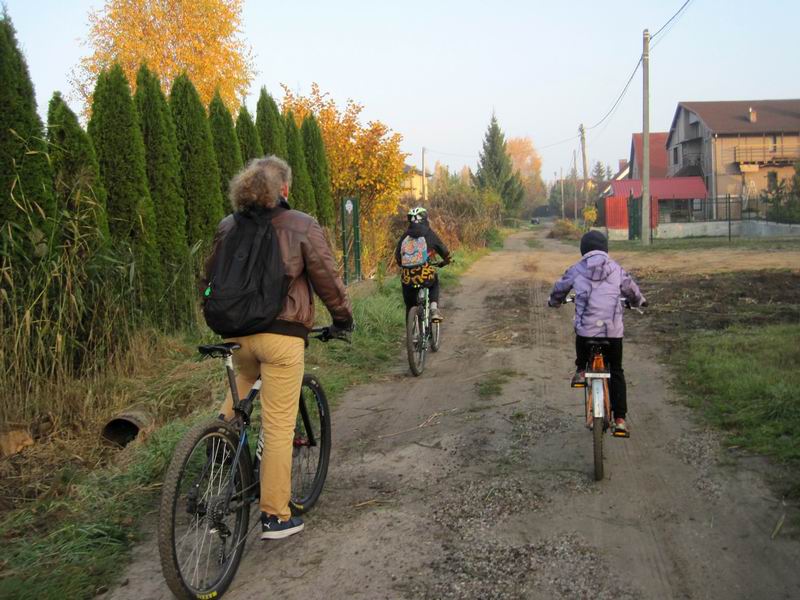 Едем по ул. Воздушной