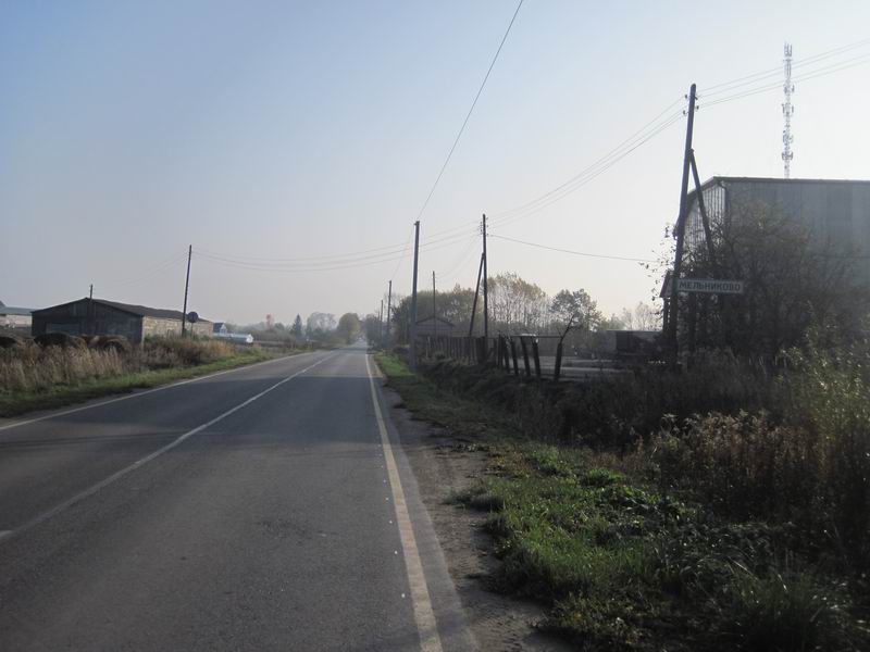 Въезжаем в Мельниково