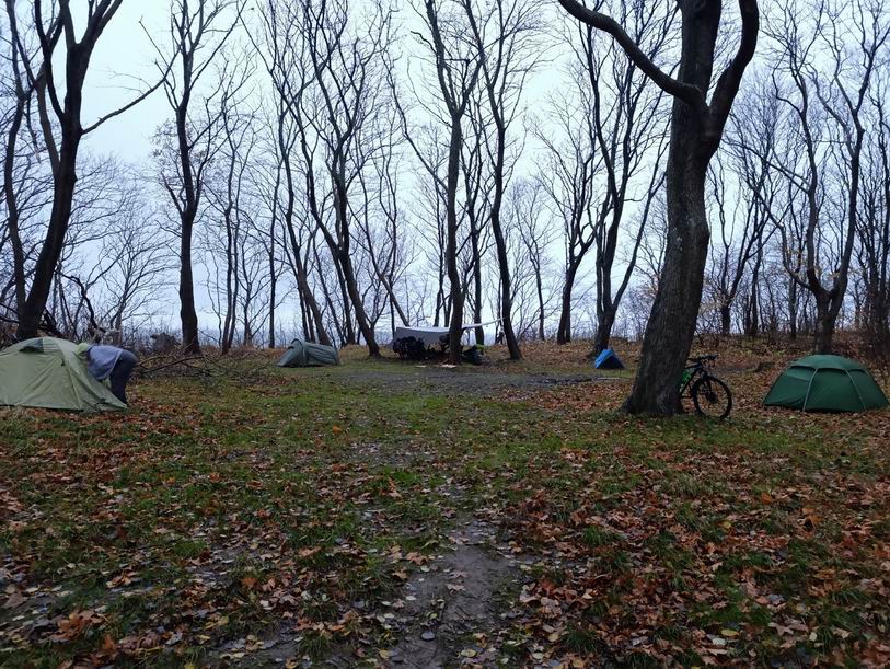 Утро в лагере