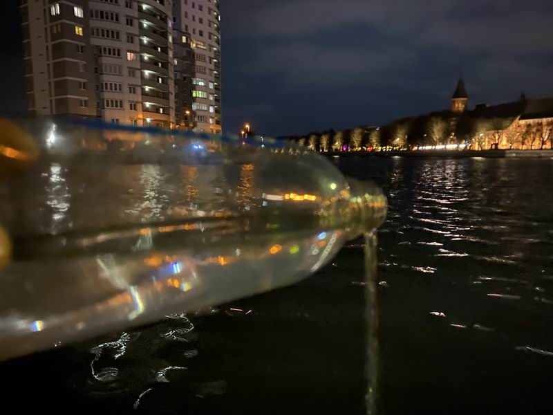 Вода из Немана впадает в Преголю