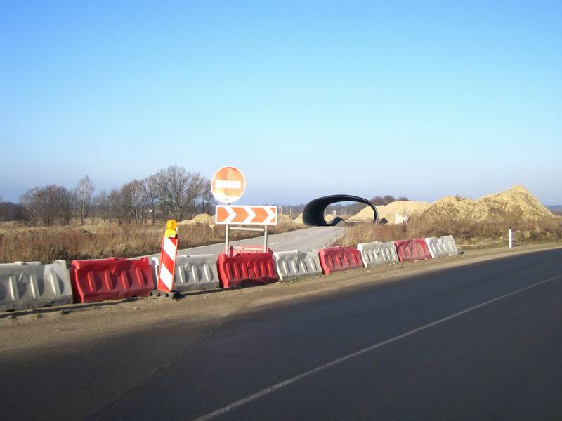 Строящаяся развязка с Боосбаном