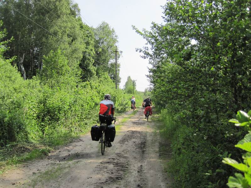 ...по следам экскаватора