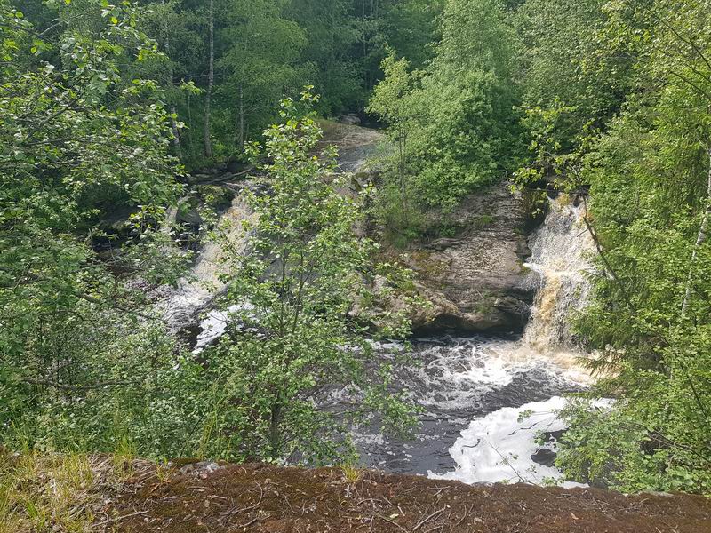 Водопад на реке Савайнйоки
