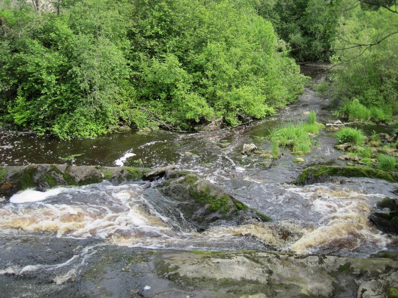 Водопад на реке Савайнйоки