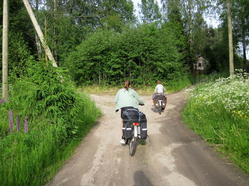 Заезд к озеру Петровскому