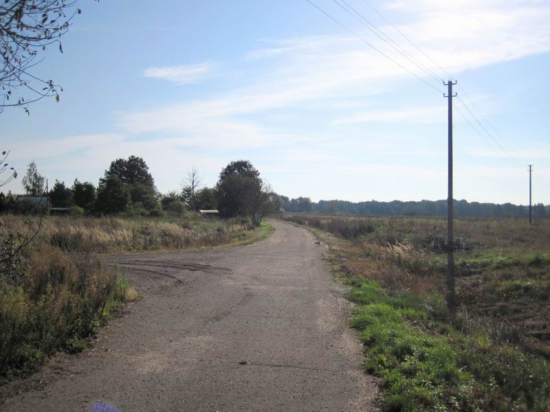 Проезжаем пос. Речное