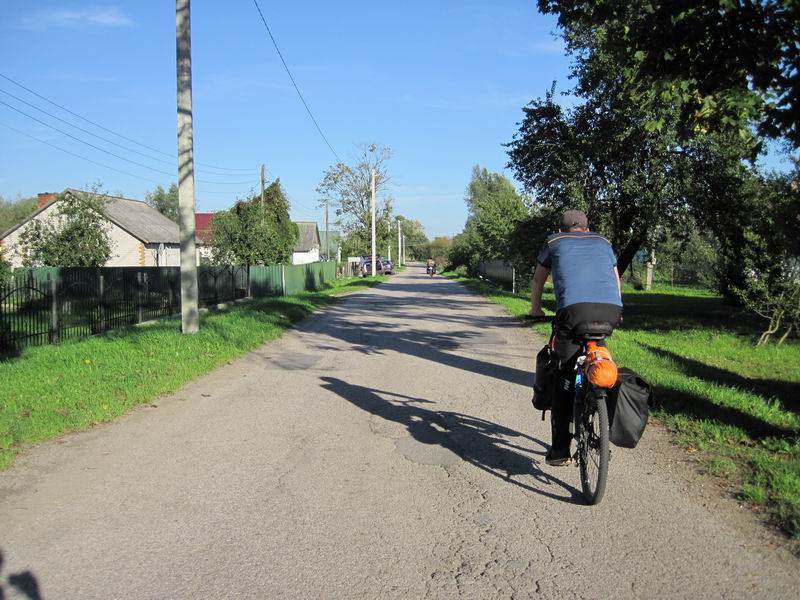 Выезжаем из Красноярского