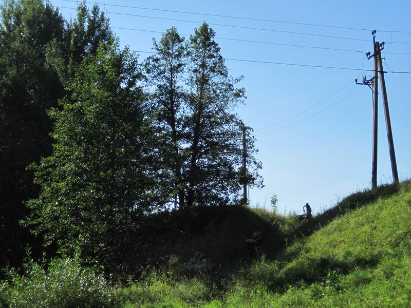 Евгений Клочко завалился на бок