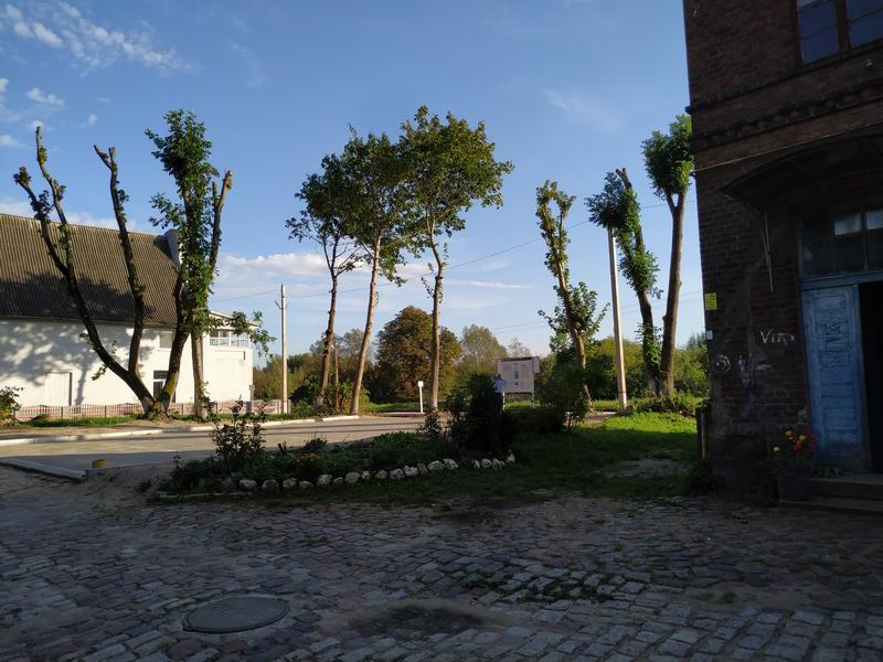 Финиш в Немане (на станции)