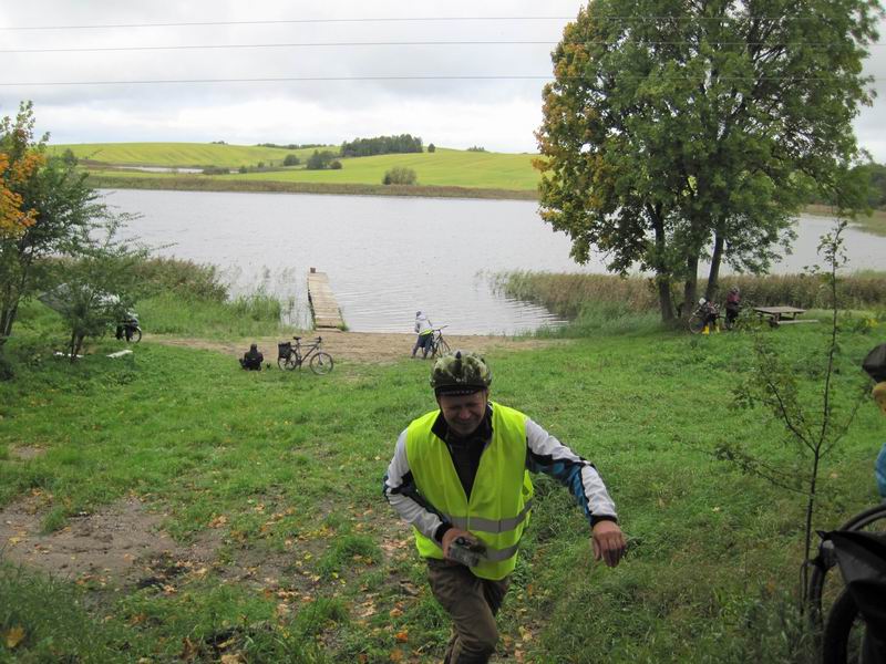 Покидаем озеро Третька