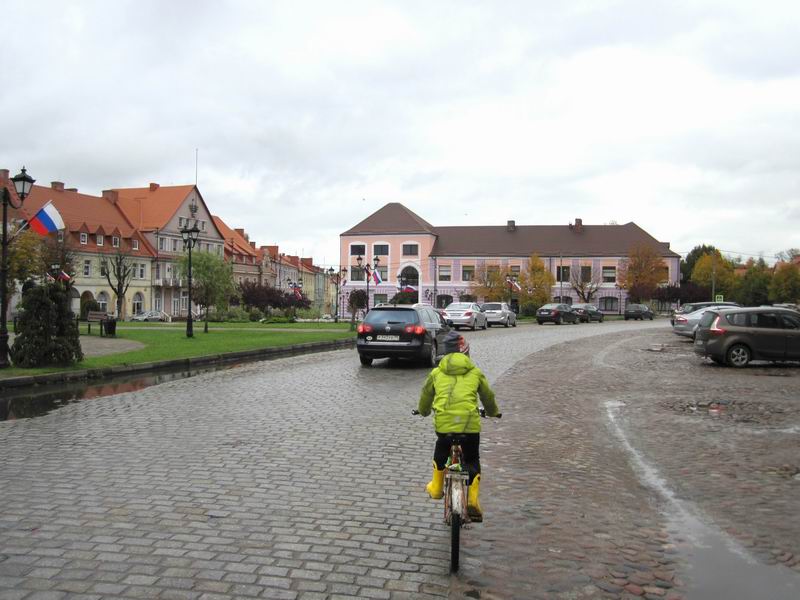 Площадь Победы в Озёрске