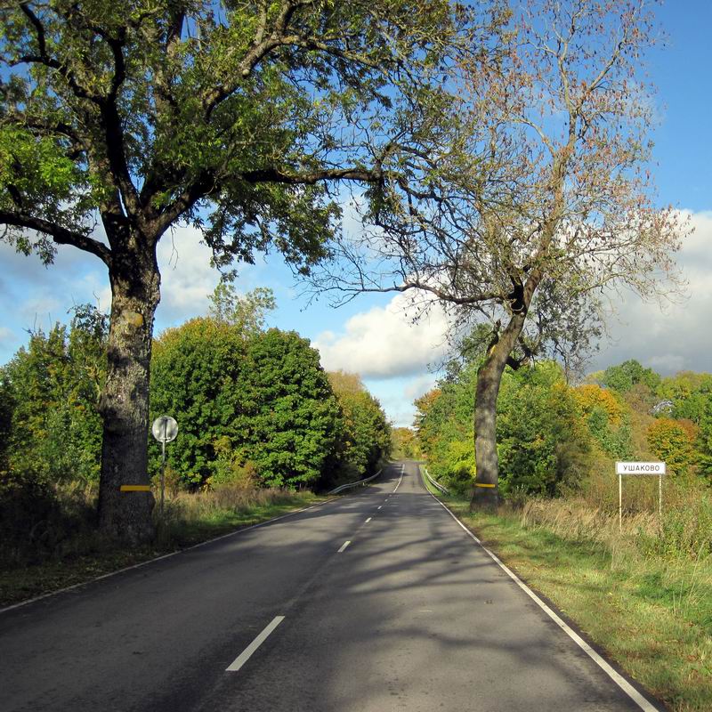Въезжаем в Ушаково