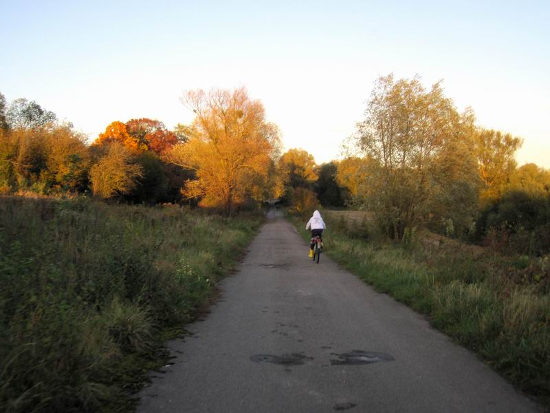 Начался асфальт