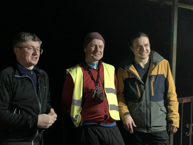 Три из четырёх основателей клуба: Сергей Шкиндер, Сергей Мезенов, Олег Яковенко