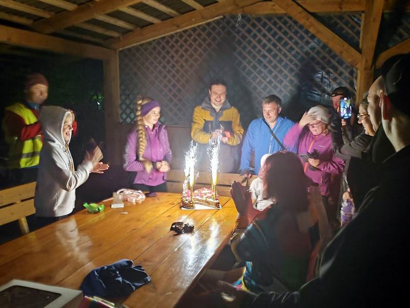 Фотосессия с тортом