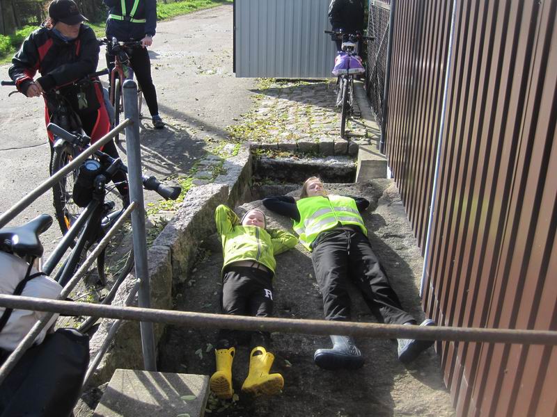 Приехали к широкому камню Брайтенштайн