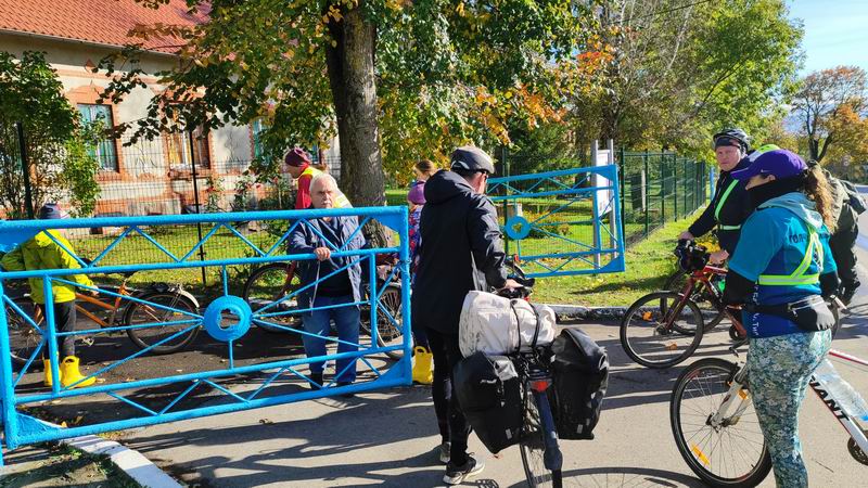 Приехали в краеведческий музей в Ульяново