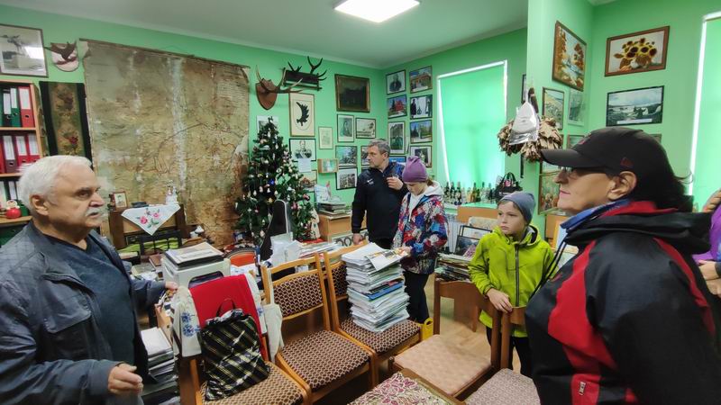 На экскурсии в краеведческом музее