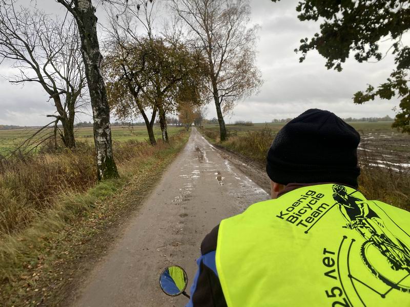 Дорога за Полесским лесом