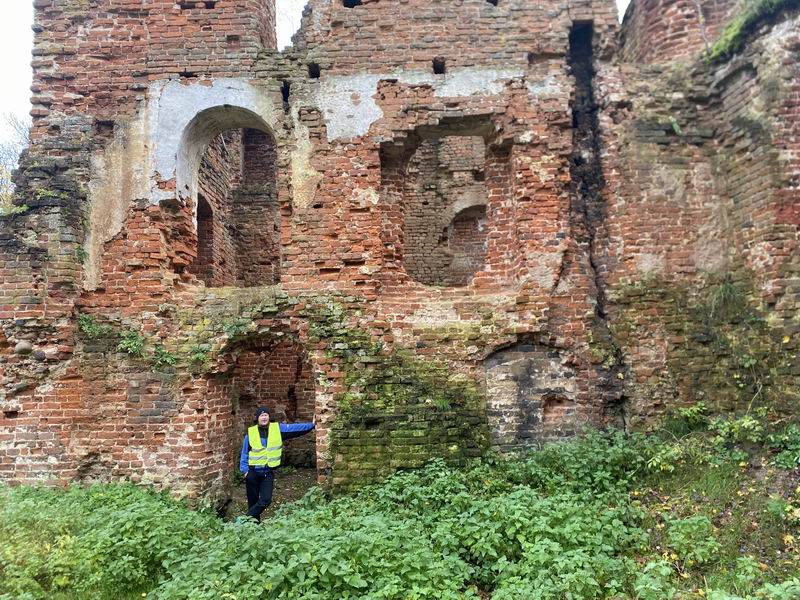 Сергей Мезенов в замке Заалау