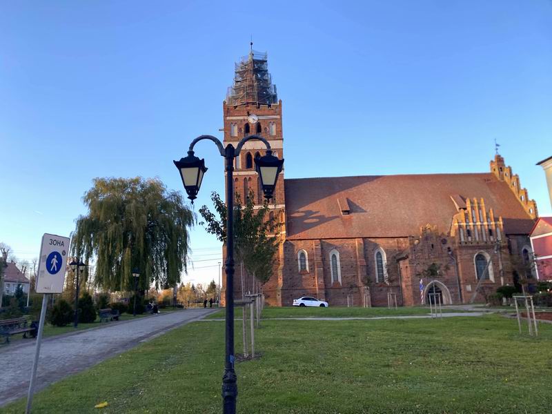 Кирха Фридланда. Ныне Георгиевская церковь