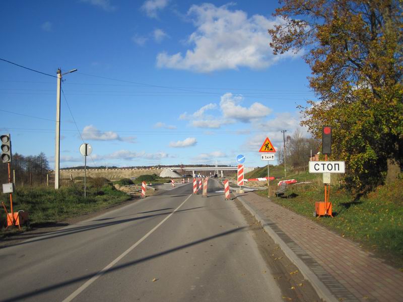 Новая развязка в Русском