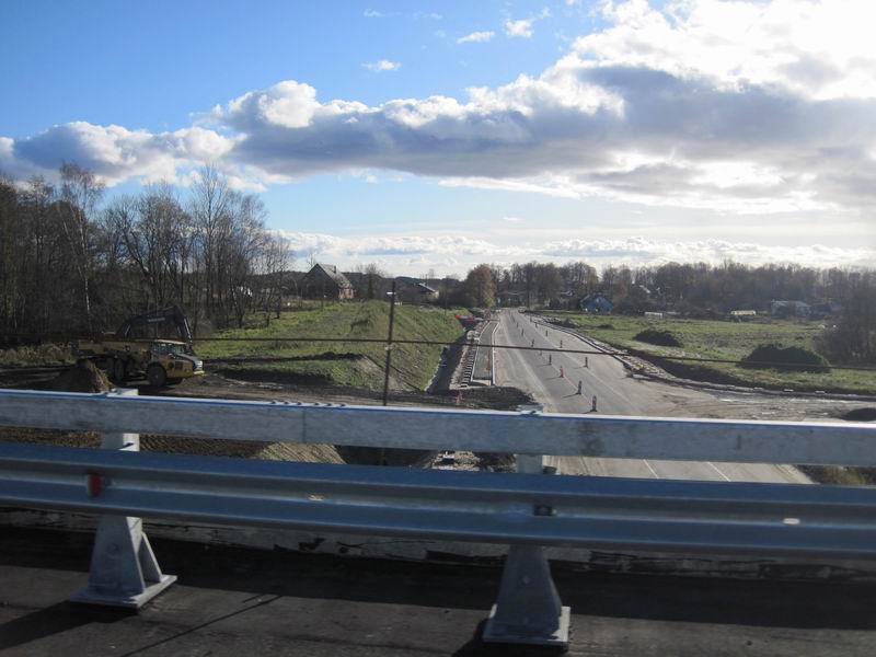 Заехали на мост