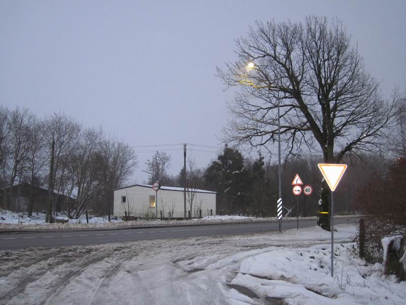 Выезд на асфальт