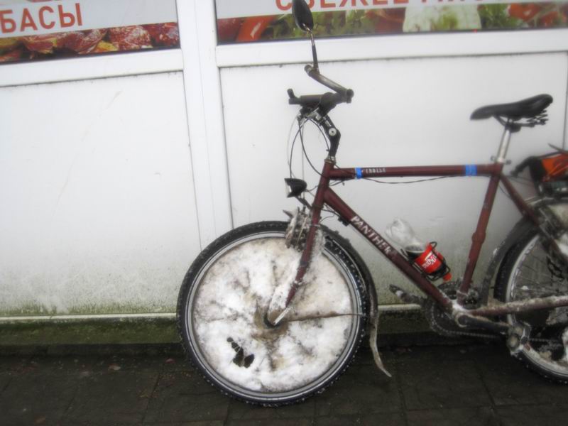 Модное колесо велосипеда Сергея Мезенова