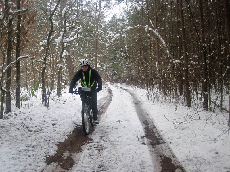 Гаврил Зыков едет по лесу