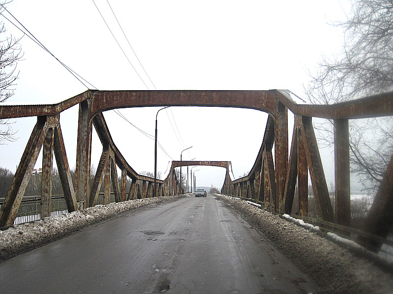Мост через р. Преголю в Гвардейске