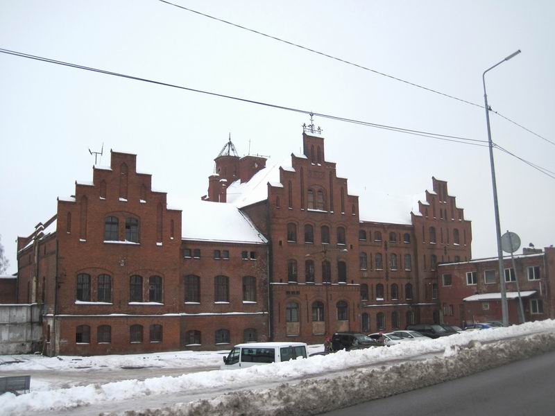 Замок Тапиау из окна велосипеда