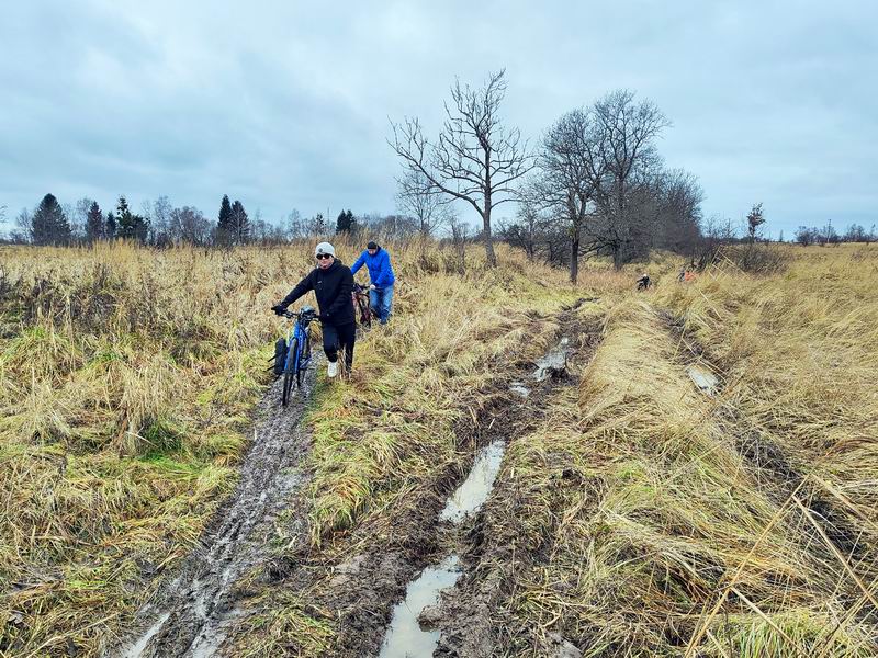Преодолеваем первый гуаномесный участок