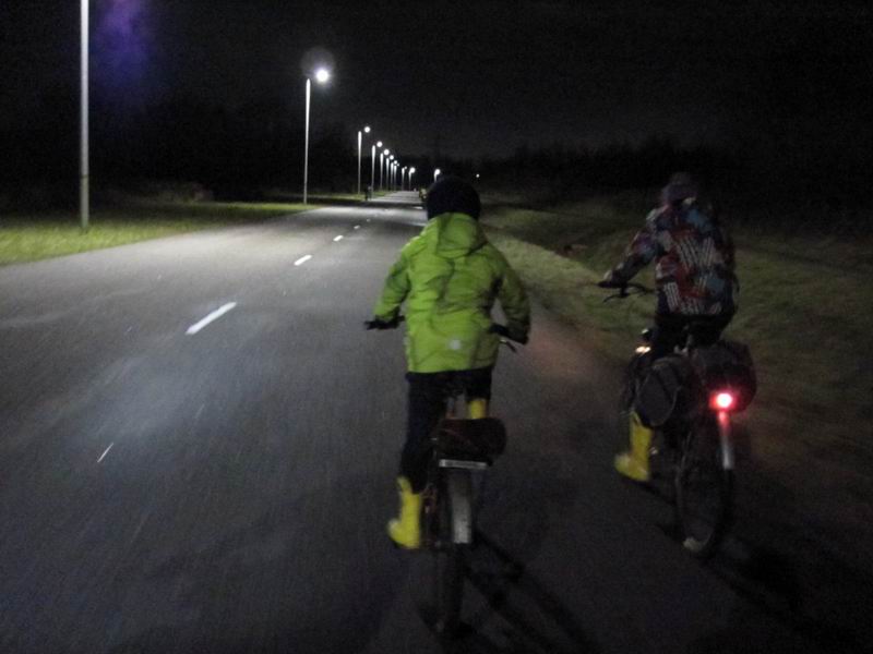 Едем по переулку Энергетиков