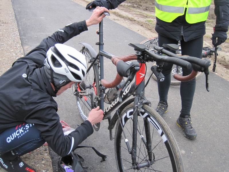 Прокол устранён