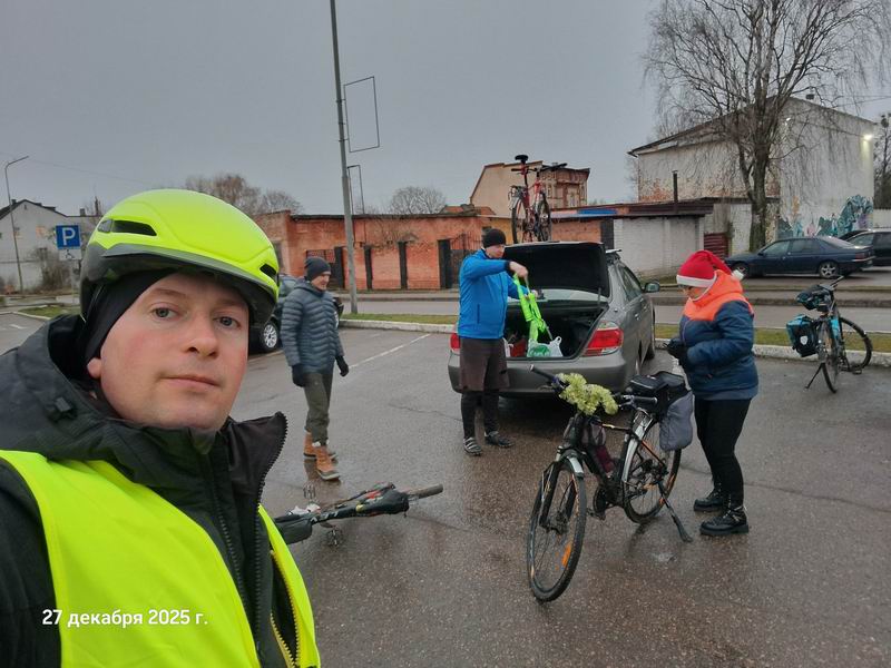 Разгружаемся, селфи от Дмитрия Ливенцева