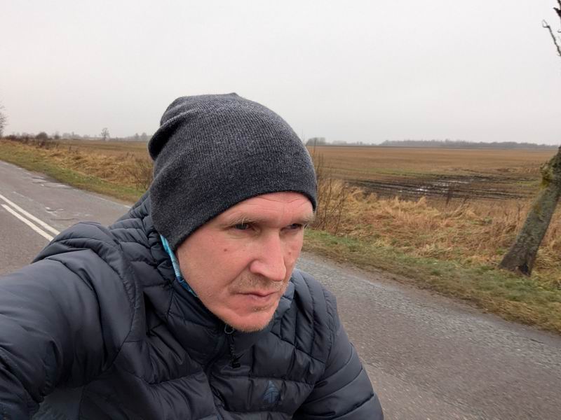 Дмитрий Петухов, селфи в движении