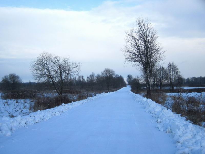 Свернули на грунтовку