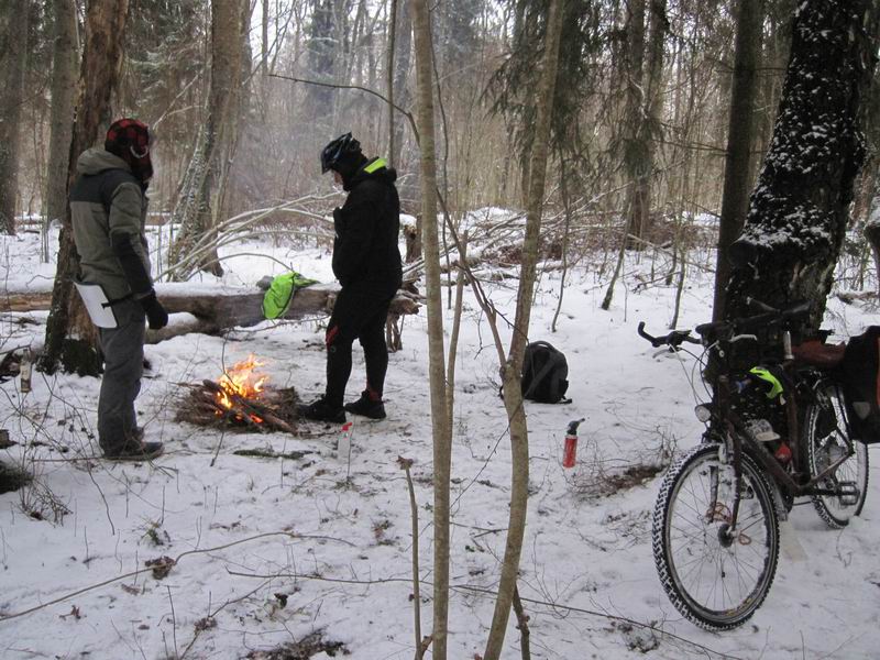 Привал в Дейминском лесу