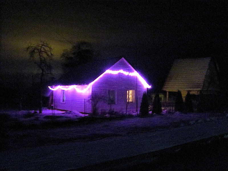 Розовый дом в Малиновке