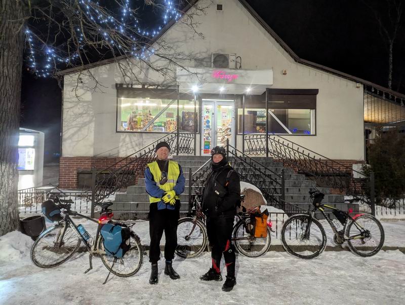 Сергей Мезенов и Андрей Вендин в Низовье