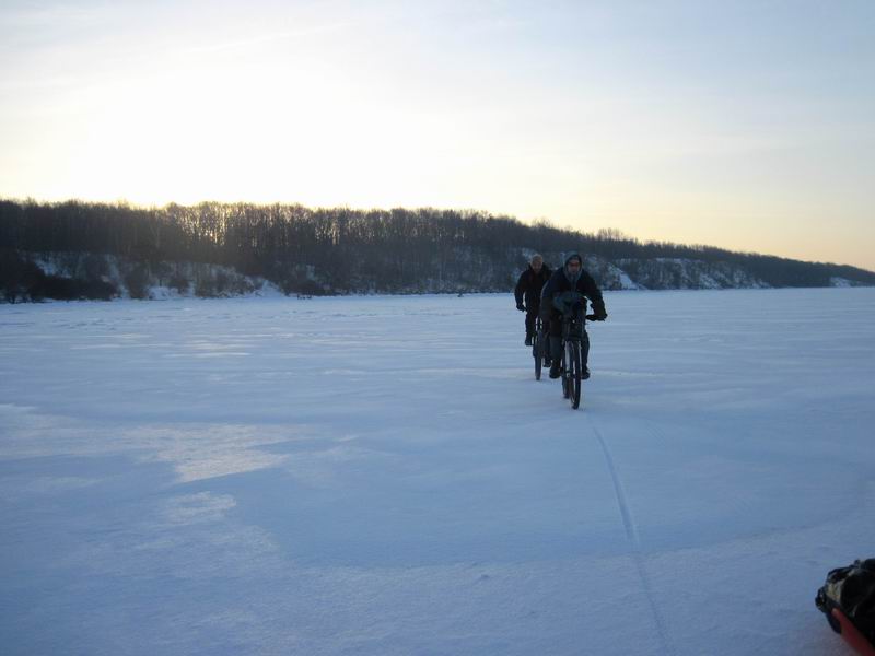 Выехали на лёд