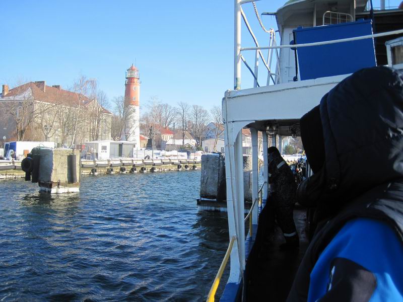 Швартовка парома