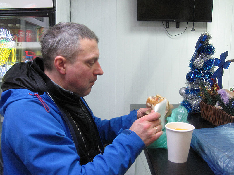 Перекус в шавермочной в Краснофлотском