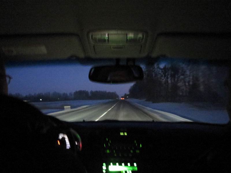 Едем к месту велосипедного старта