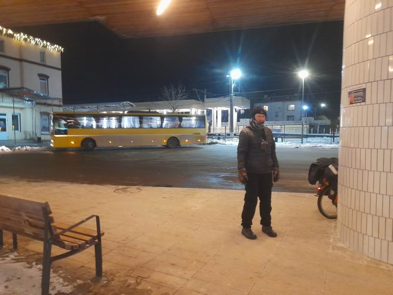 Финиш на автостанции в Зеленоградске