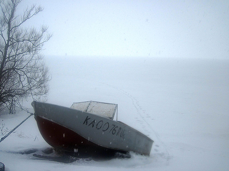 Здесь я вернулся на берег