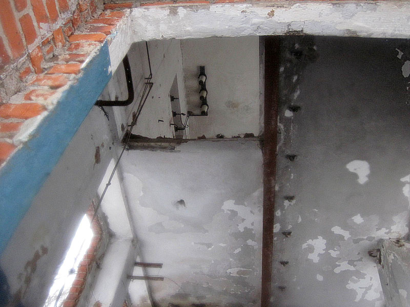 Внутри насосной станции